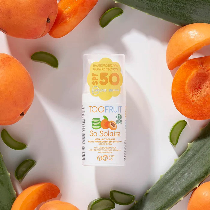 法國 TOOFRUIT 果漾兒童物理性防曬乳液 SPF50