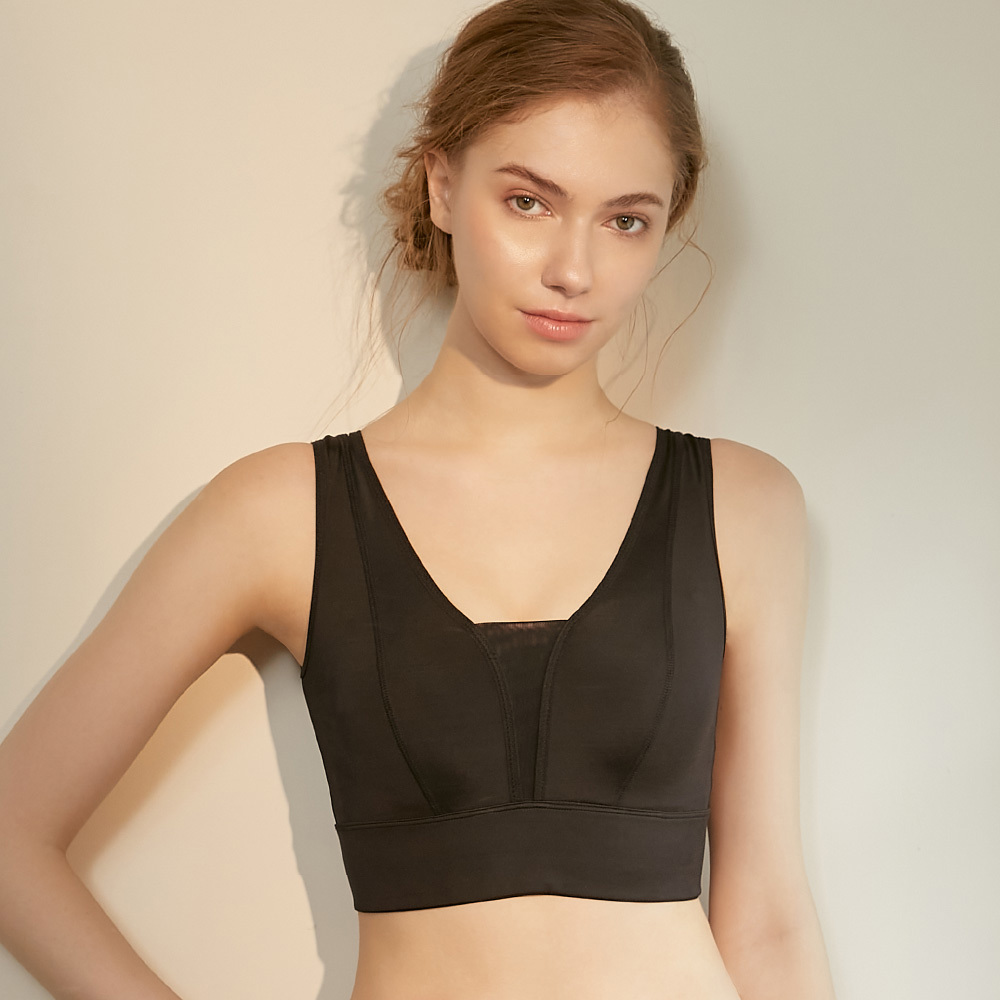 美形機能運動內衣 - 黑【Z10031】