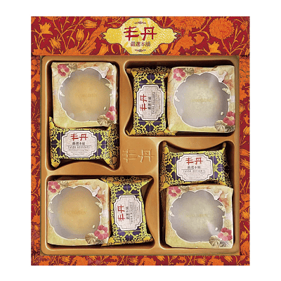 【丰丹】B-13馬上鑽禮盒( 幸福 Q 餅 *2 +松子茶酥 *2 +原味鳳梨酥 *4  )