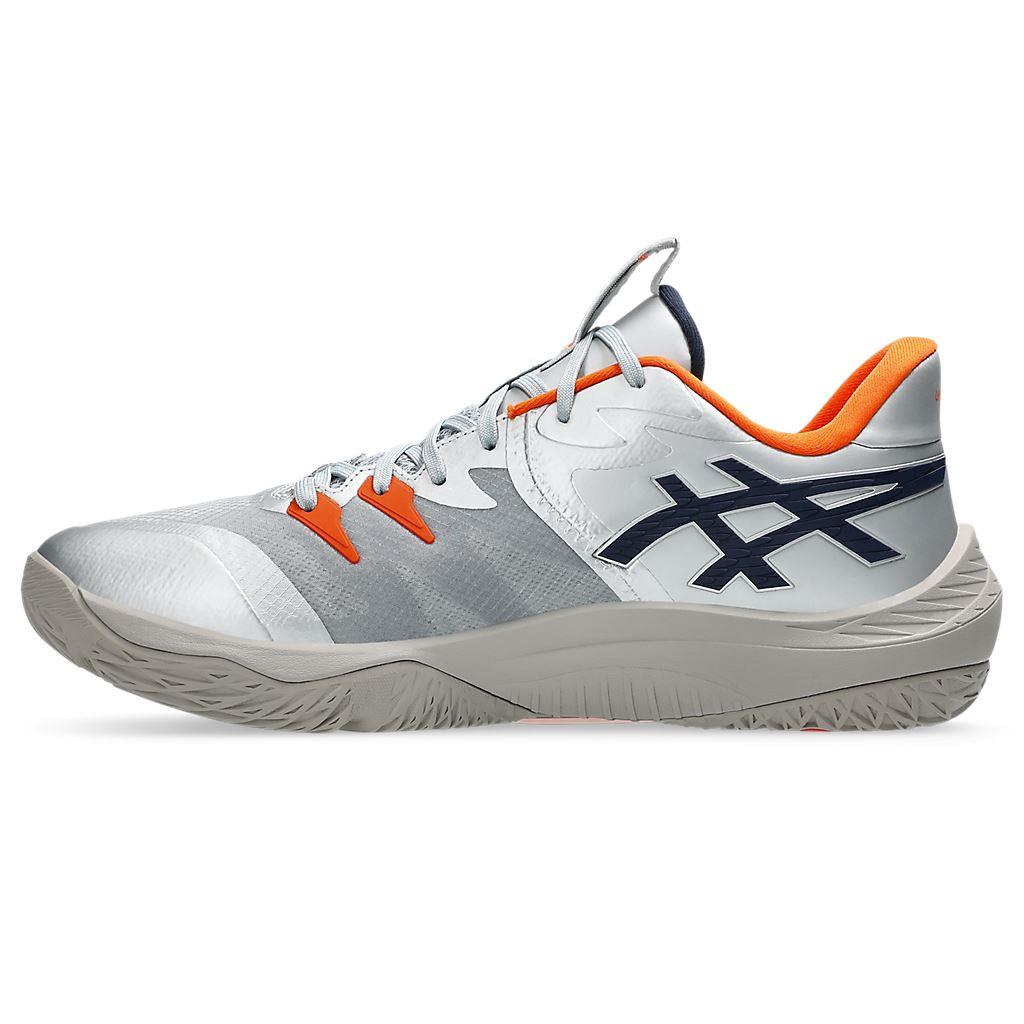 シューズ(男性用) UNPRE ARS LOW 2 White/Metropolis Asics Basketball Shoes UNPRE ARS LOW 2 White Metropolis