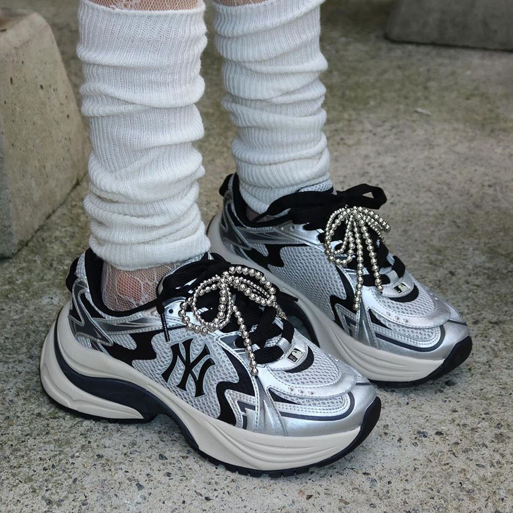 MLB Korea MLB 老爹鞋 運動休閒鞋 Curve Runner系列 紐約洋基隊 (3ARNSPL4N