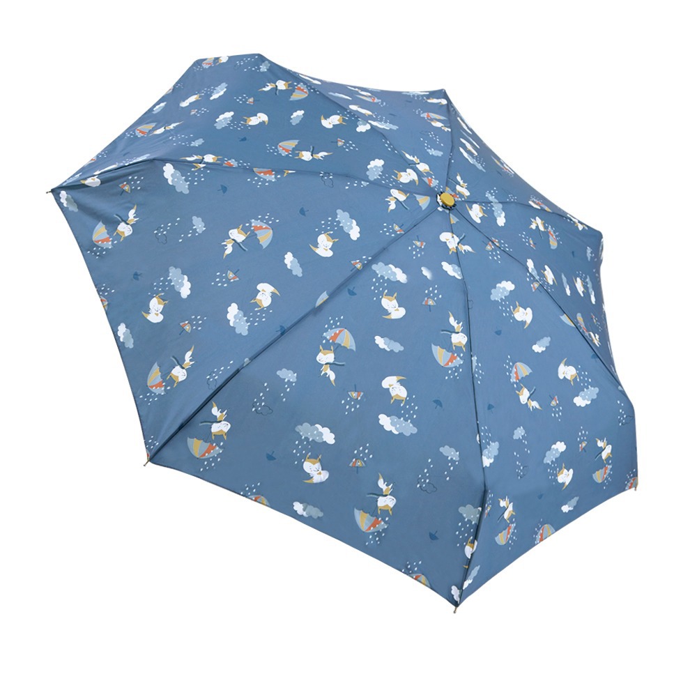 【RAINSTORY】狐狸的雨天抗UV手開迷你口袋傘