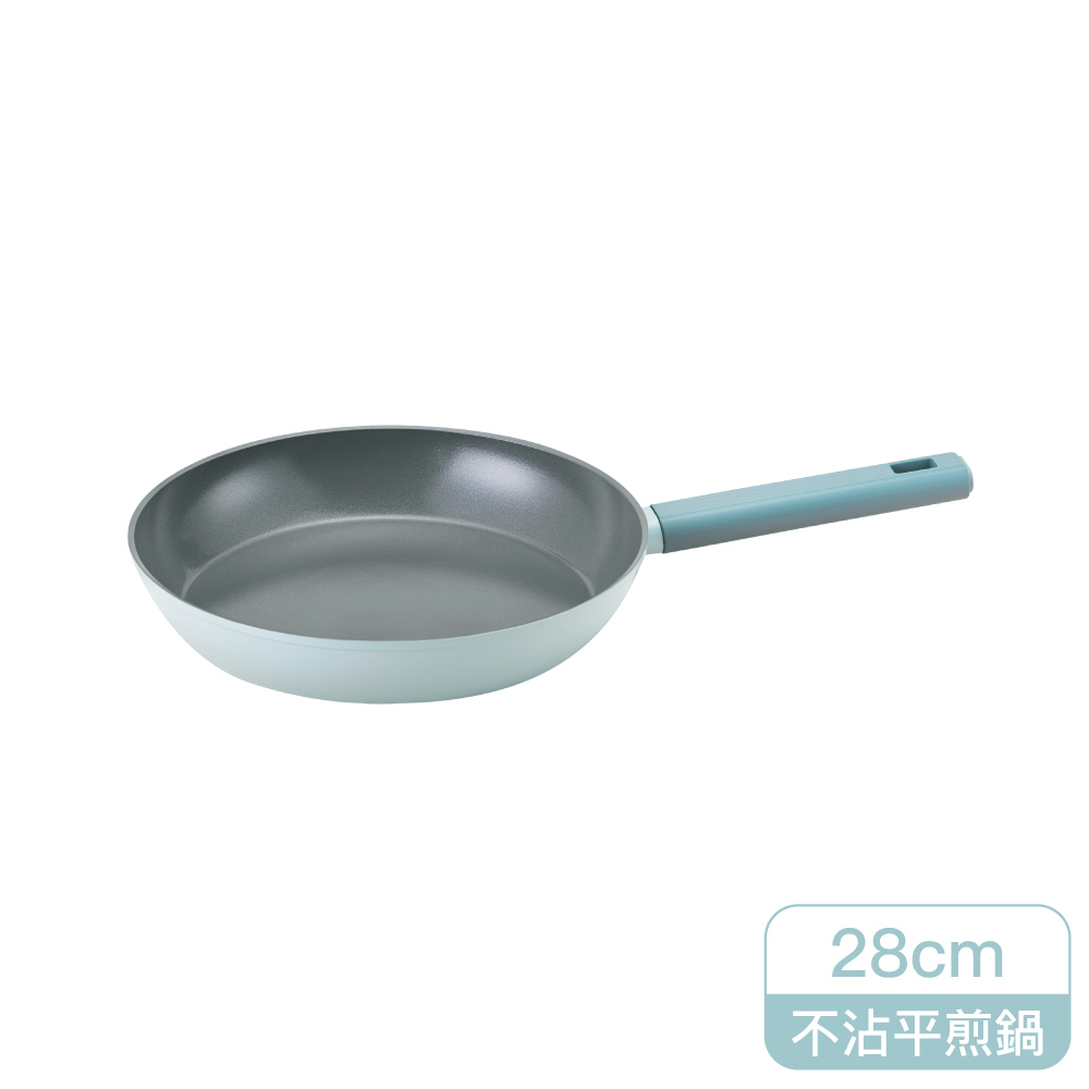 樂扣樂扣ECO BLUE鍛造陶瓷不沾IH平煎鍋/28cm(CAF2857IH)