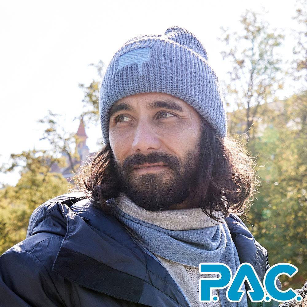 【PAC 德國】ECOVO美麗諾羊毛帽(PAC30101010水藍/透氣/保暖/針織帽/毛線帽/羊毛帽/抗臭)
