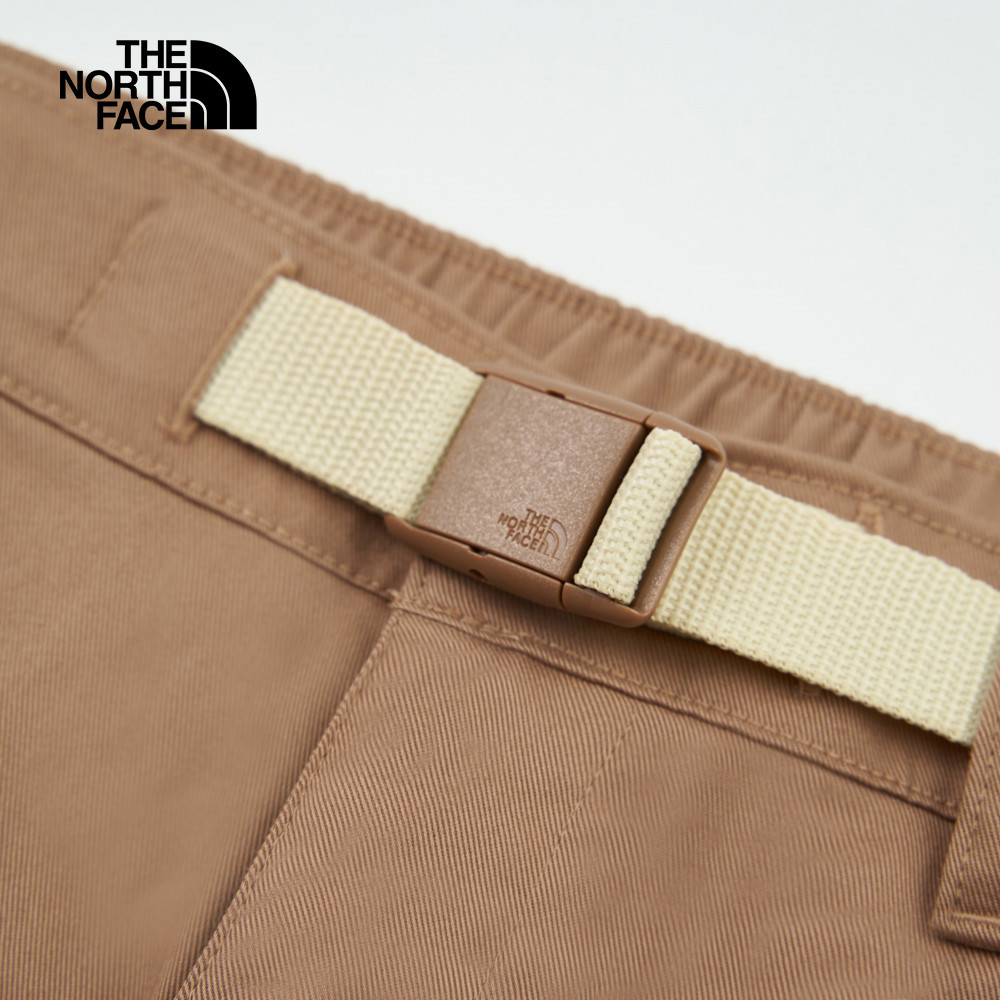 【新年款】The North Face北面男款棕色吸濕排汗休閒長褲｜8C7R6IH