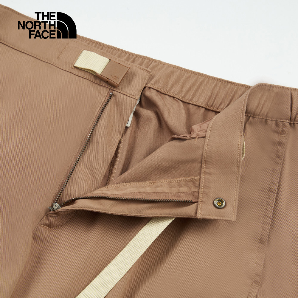 【新年款】The North Face北面男款棕色吸濕排汗休閒長褲｜8C7R6IH