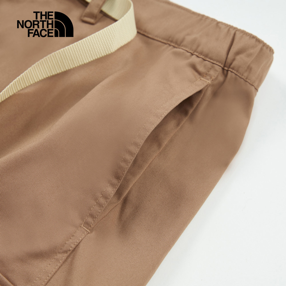 【新年款】The North Face北面男款棕色吸濕排汗休閒長褲｜8C7R6IH