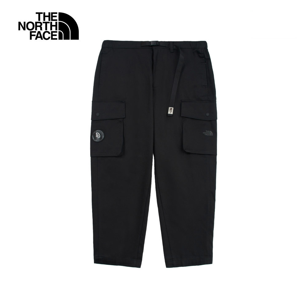 【新年款】The North Face北面男款黑色吸濕排汗休閒長褲｜8C7RJK3