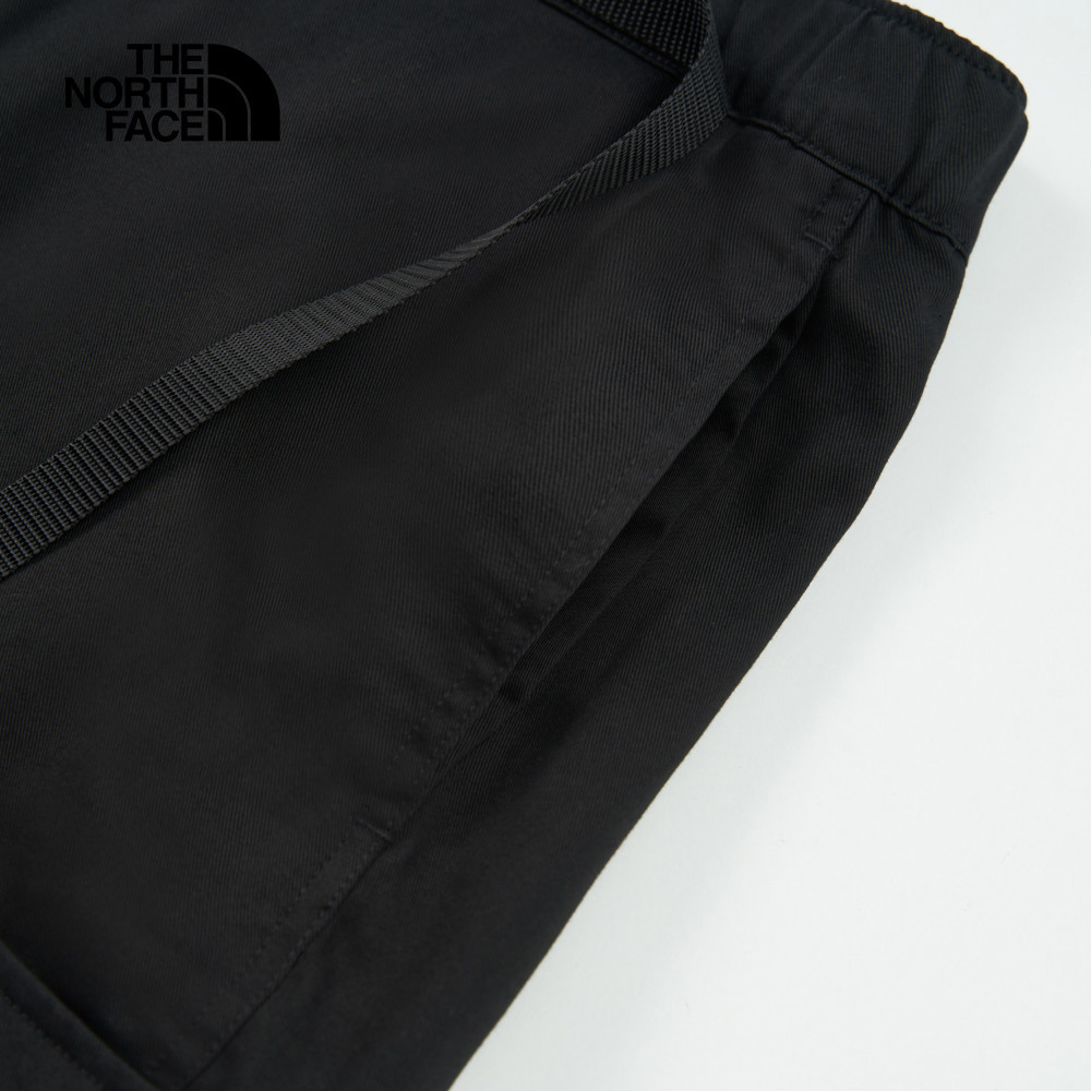 【新年款】The North Face北面男款黑色吸濕排汗休閒長褲｜8C7RJK3