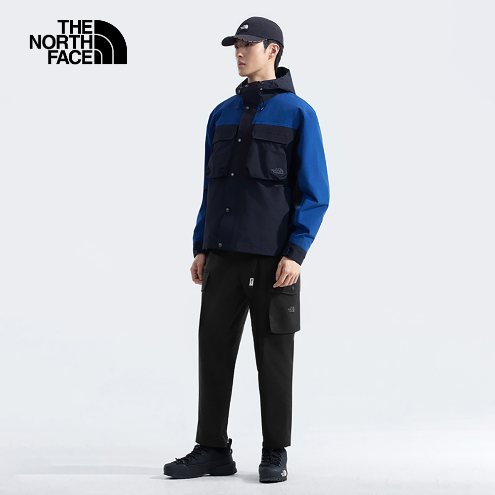 【新年款】The North Face北面男款黑色吸濕排汗休閒長褲｜8C7RJK3