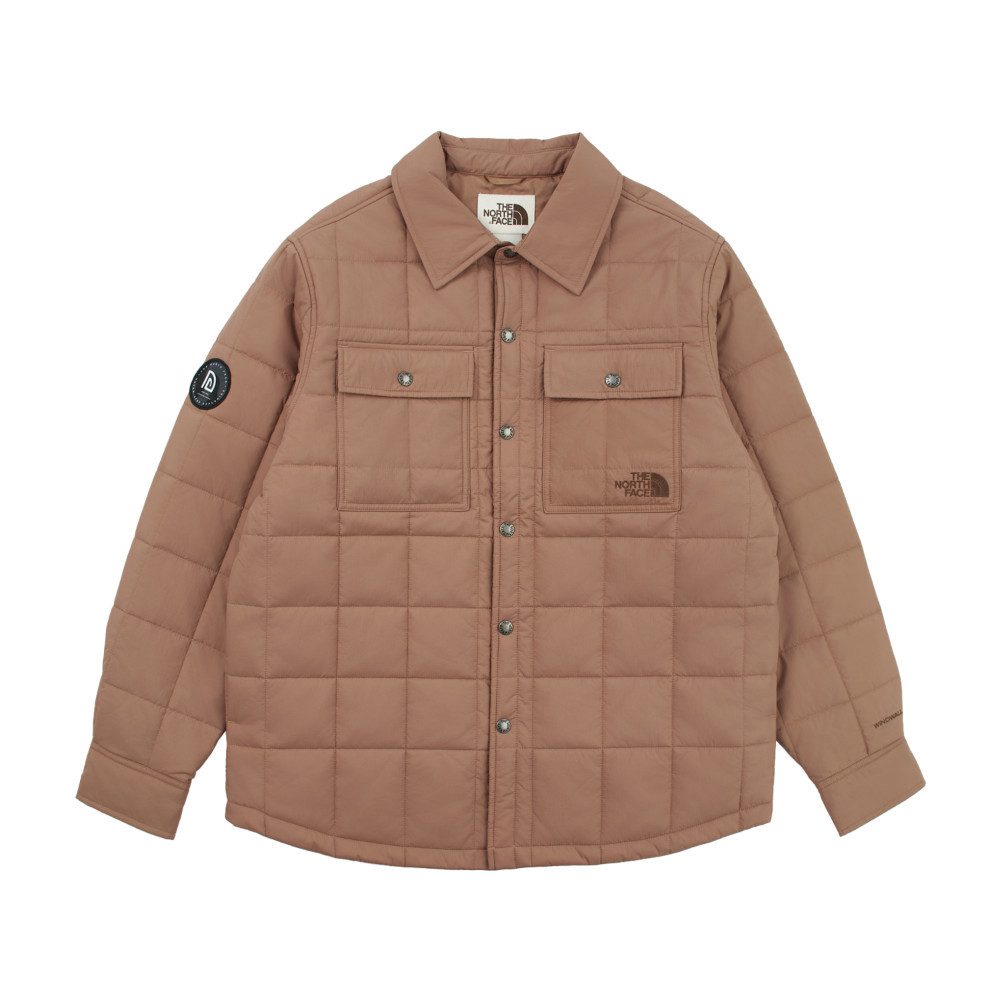 【10/25 12點週末限定】The North Face北面男款棕色DWR防潑水鋪棉外套｜8C7S6IH