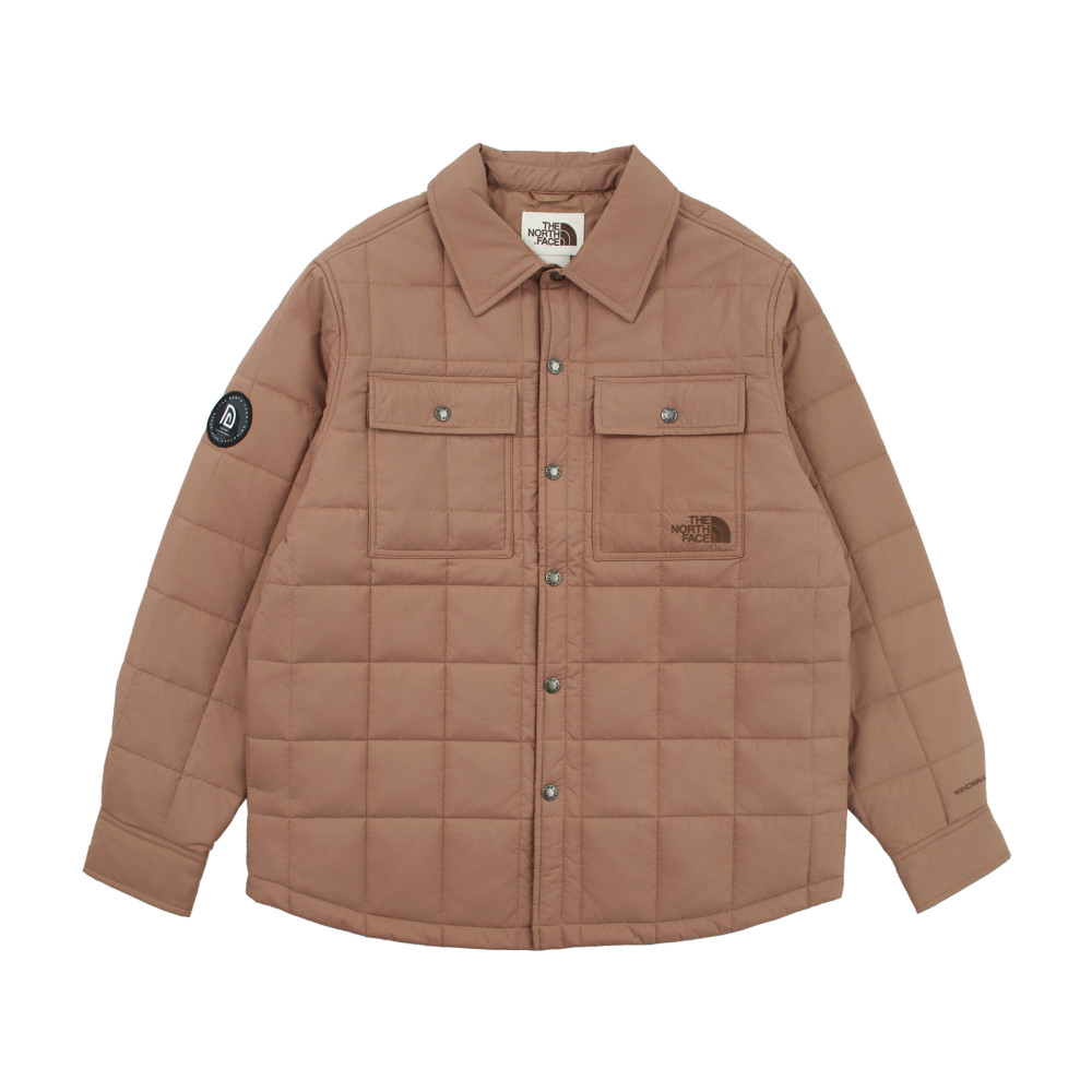 【10/25 12點週末限定】The North Face北面男款棕色DWR防潑水鋪棉外套｜8C7S6IH