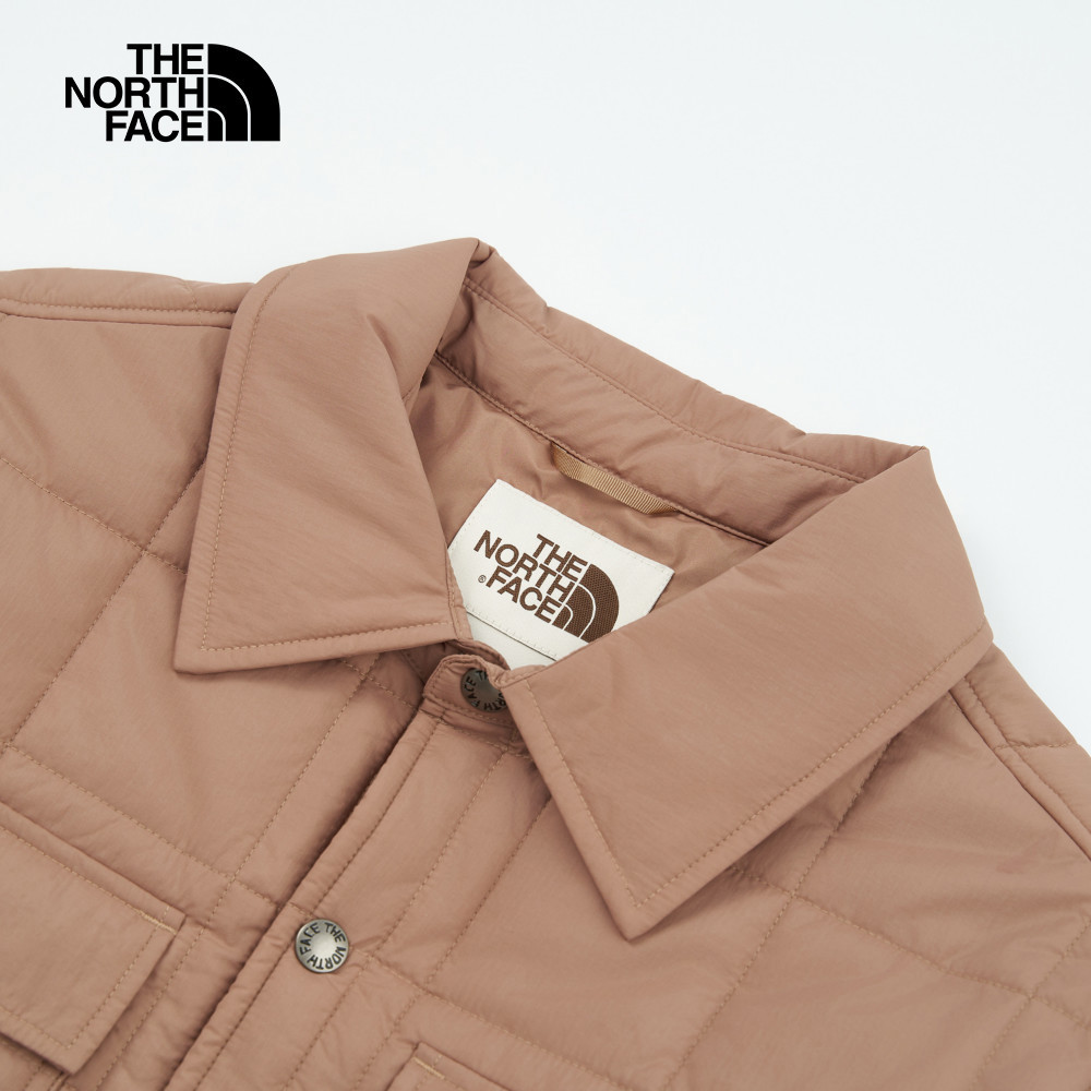 【10/25 12點週末限定】The North Face北面男款棕色DWR防潑水鋪棉外套｜8C7S6IH