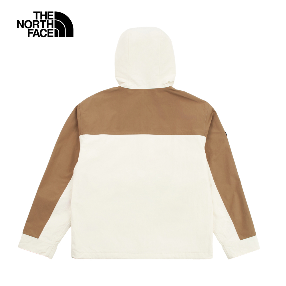 【10/26 12點限時搶購】The North Face北面男款米棕拼接DryVent防水透氣衝鋒衣｜8CAW95R