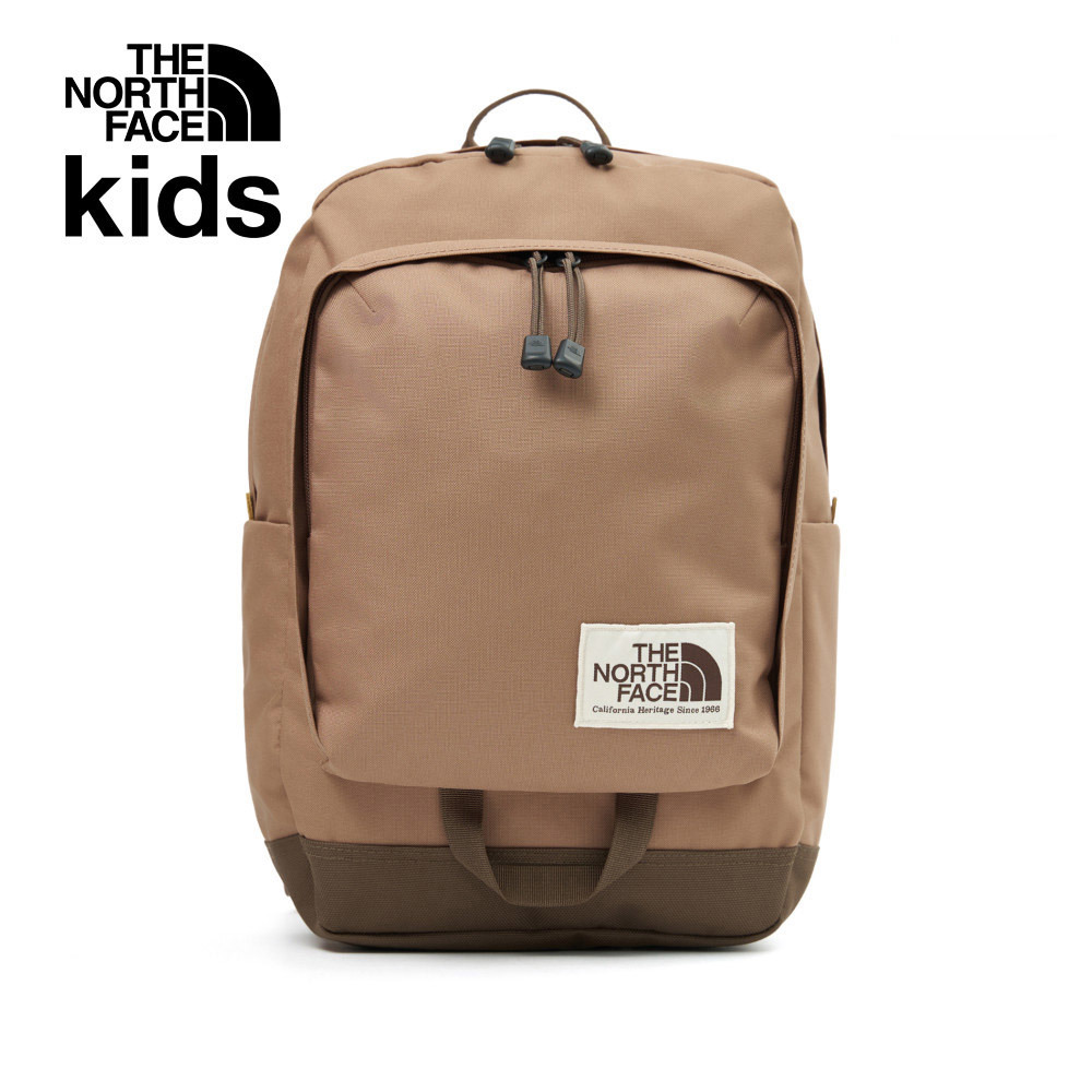 The North Face北面兒童棕色調節背帶休閒後背包｜8B235K2