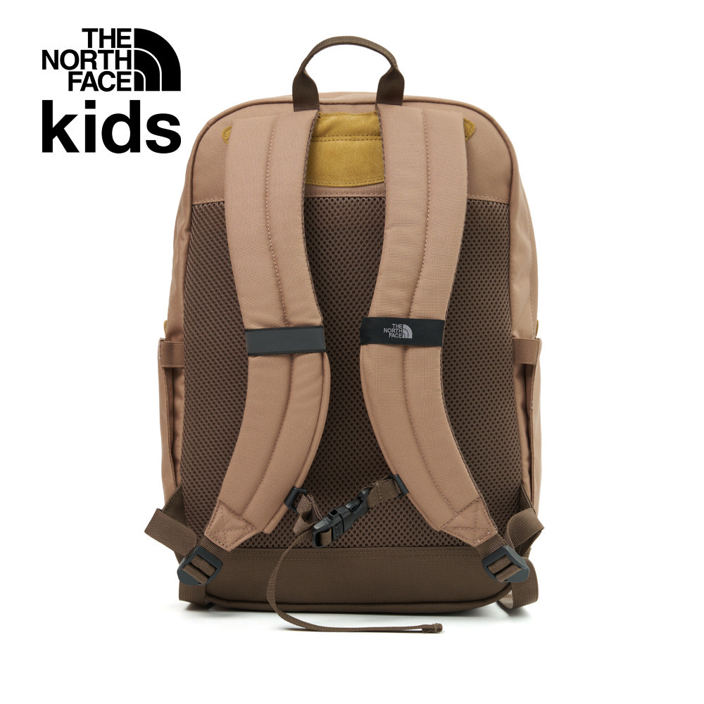 The North Face北面兒童棕色調節背帶休閒後背包｜8B235K2