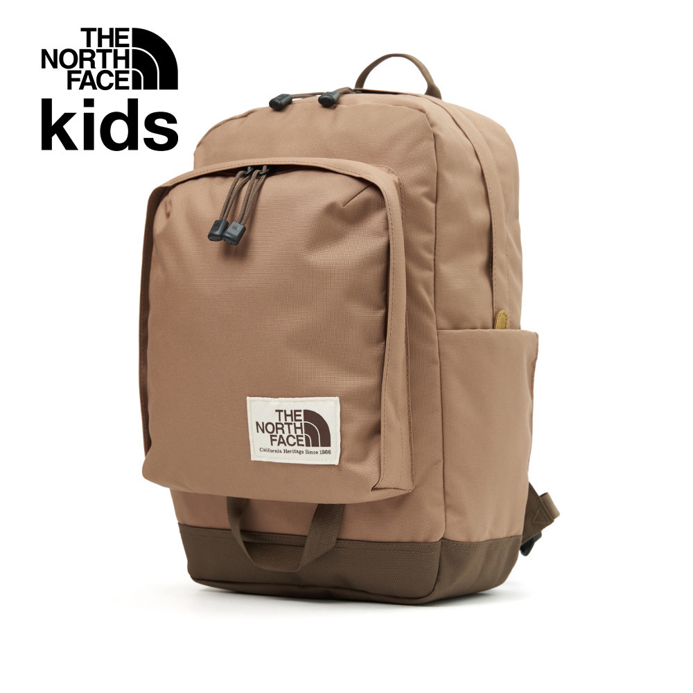 The North Face北面兒童棕色調節背帶休閒後背包｜8B235K2