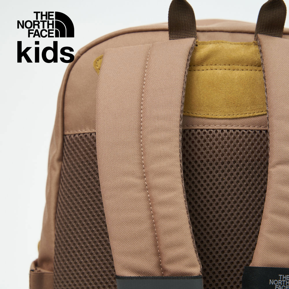 The North Face北面兒童棕色調節背帶休閒後背包｜8B235K2