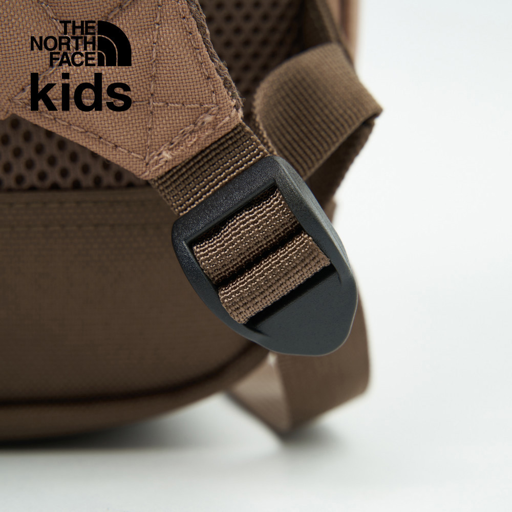 The North Face北面兒童棕色調節背帶休閒後背包｜8B235K2