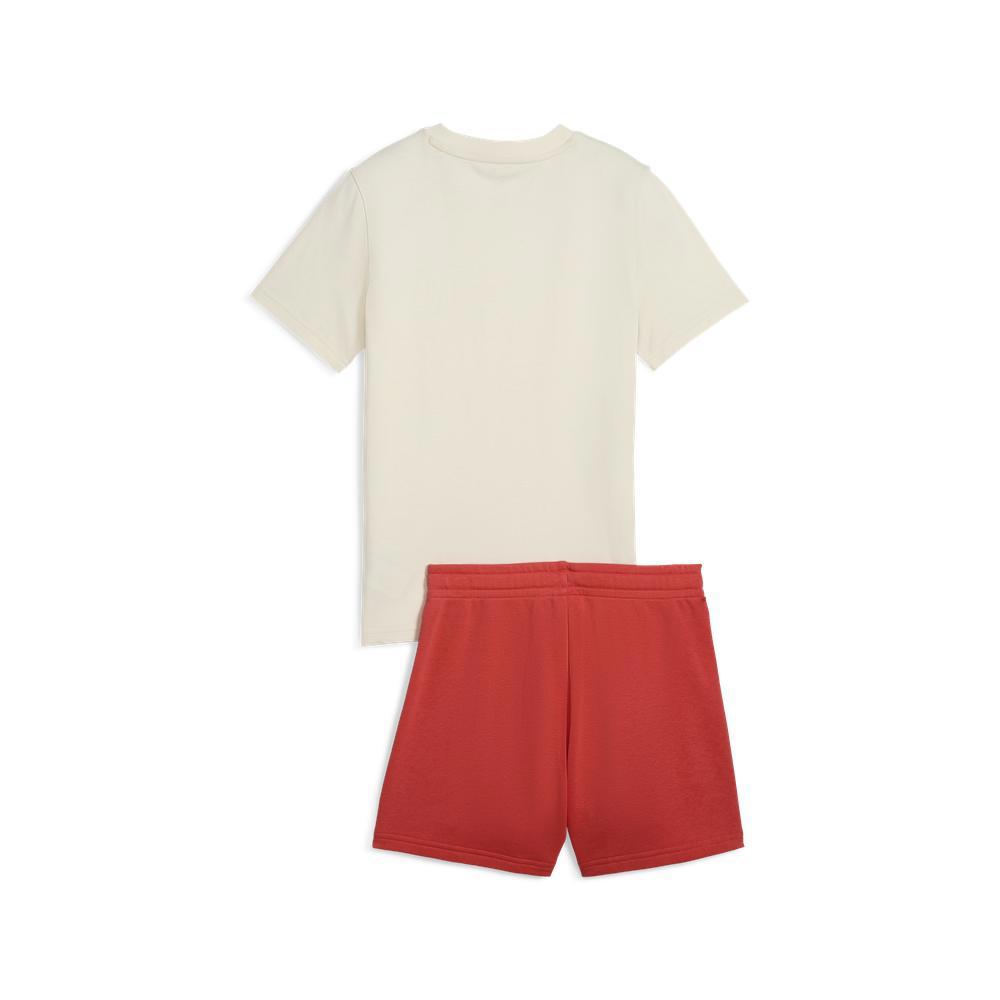 PUMA 基本系列短袖短褲套裝 女童