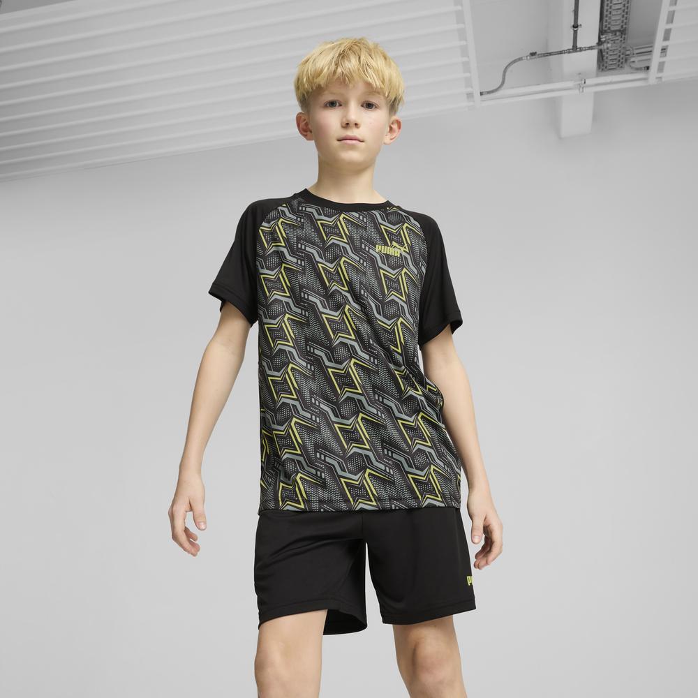 PUMA 基本系列TAD ESS短袖短褲套裝 男童