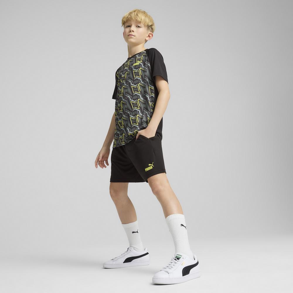 PUMA 基本系列TAD ESS短袖短褲套裝 男童