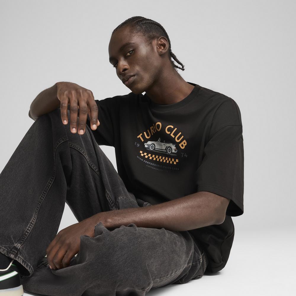 PUMA PL系列圖樣短袖T恤 男性