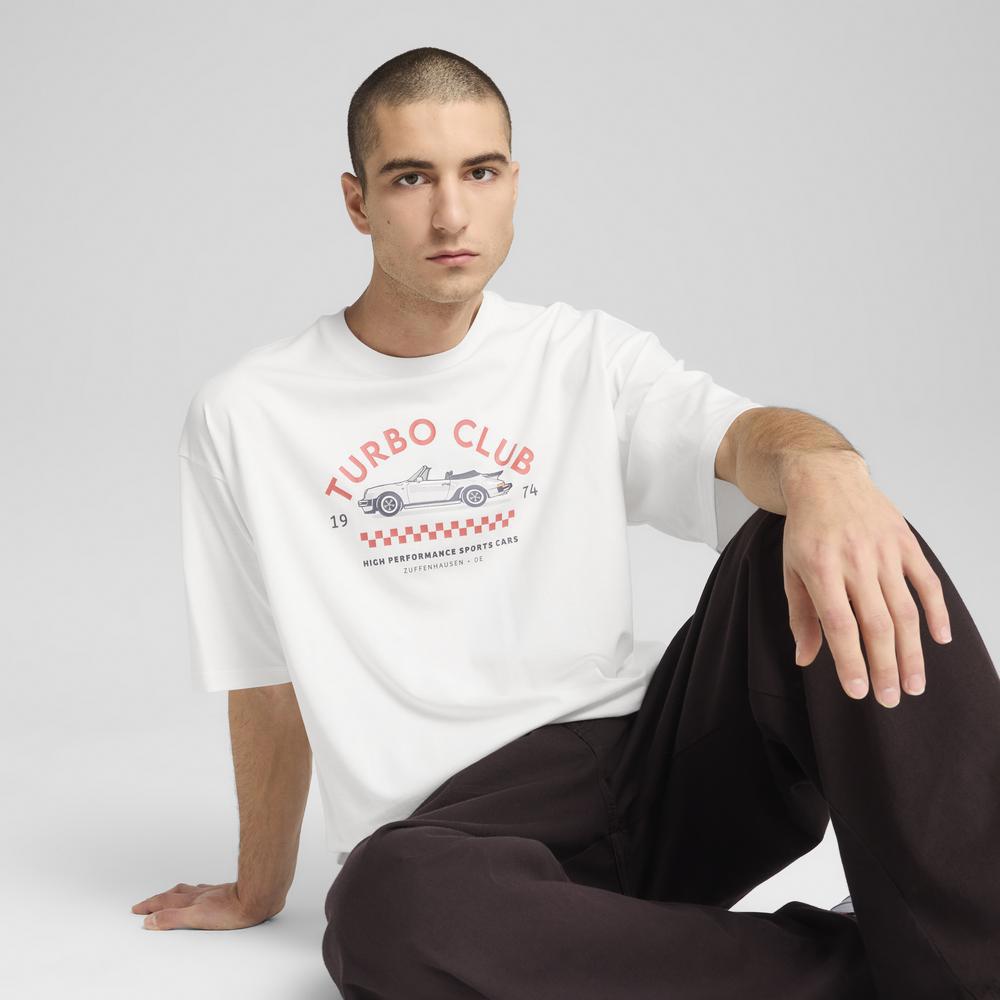 PUMA PL系列圖樣短袖T恤 男性