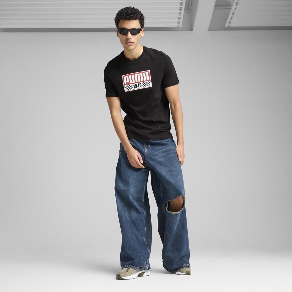 PUMA 基本系列MotoSport短袖T恤 男性