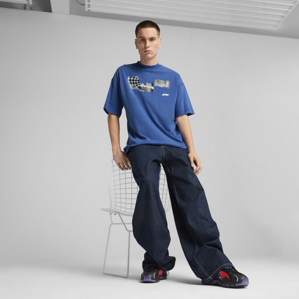 PUMA Formula 1系列圖樣短袖T恤 男性