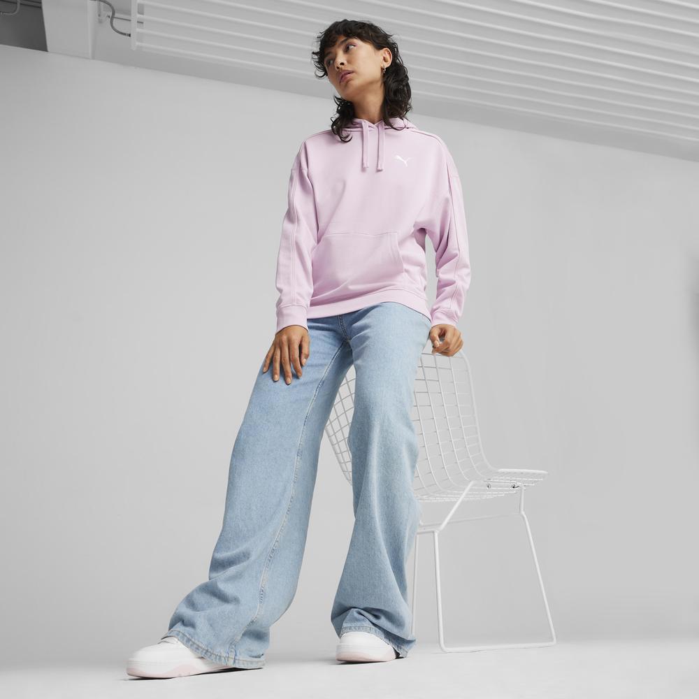 PUMA 基本系列Her長厚連帽T恤 女性