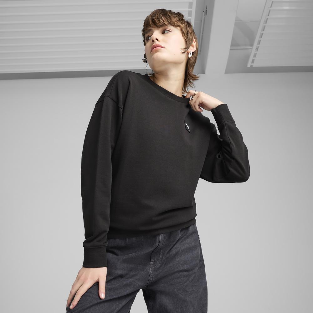 PUMA 基本系列ESS Elevated圓領衫 女性