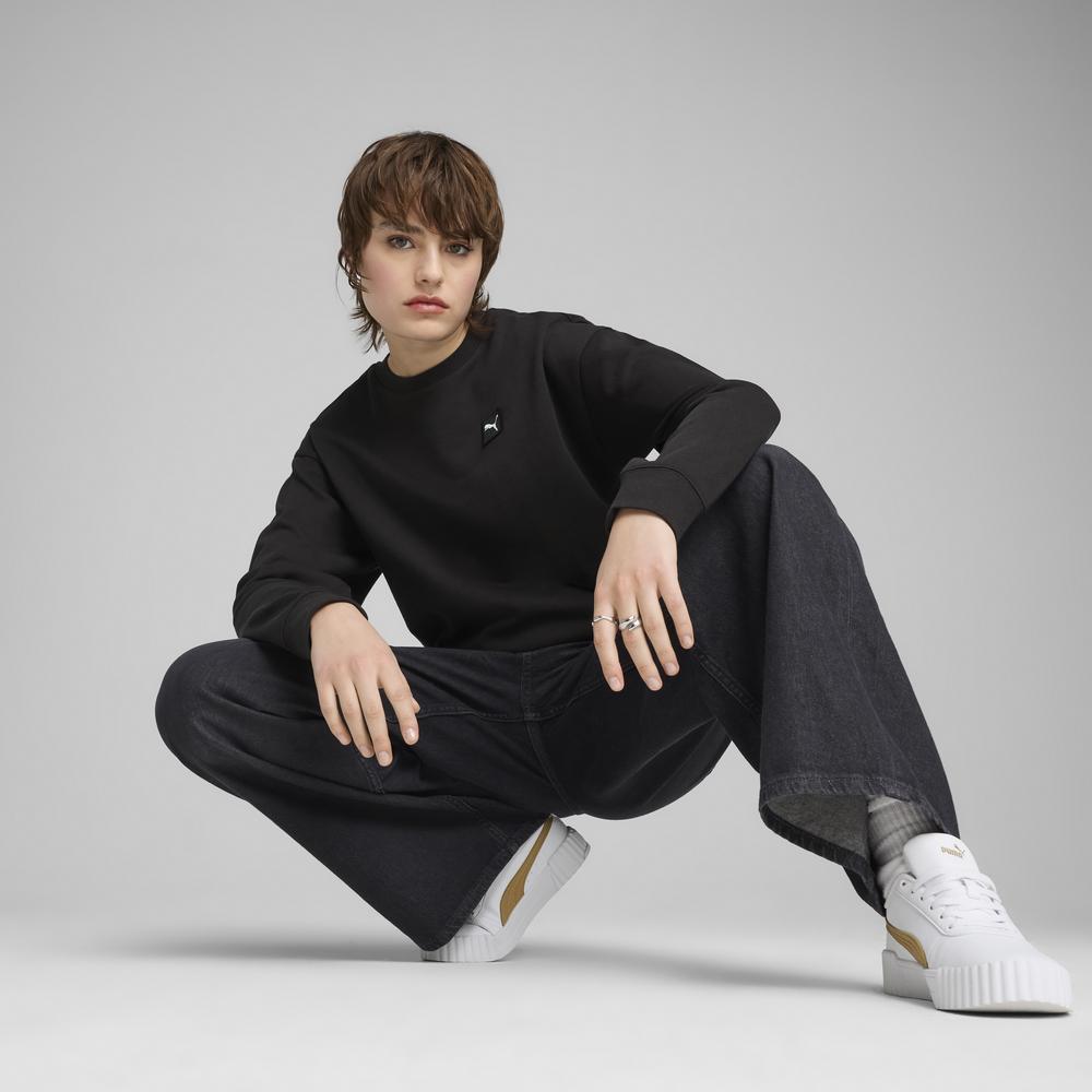 PUMA 基本系列ESS Elevated圓領衫 女性