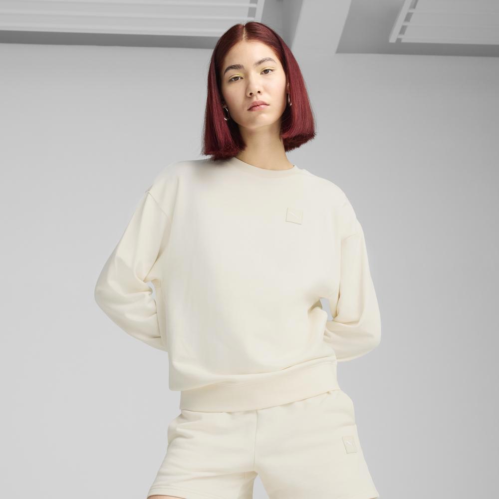 PUMA 基本系列ESS Elevated圓領衫 女性