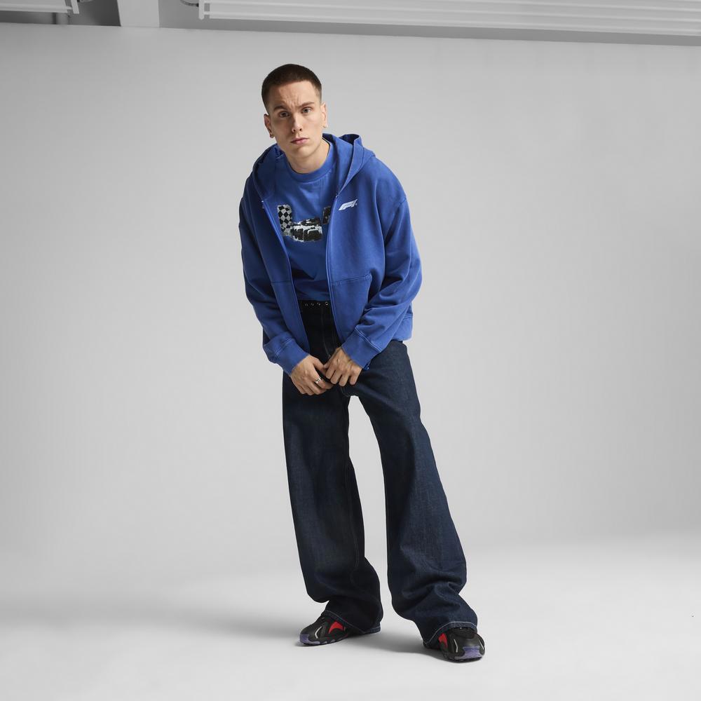 PUMA Formula 1系列圖樣連帽外套 男性