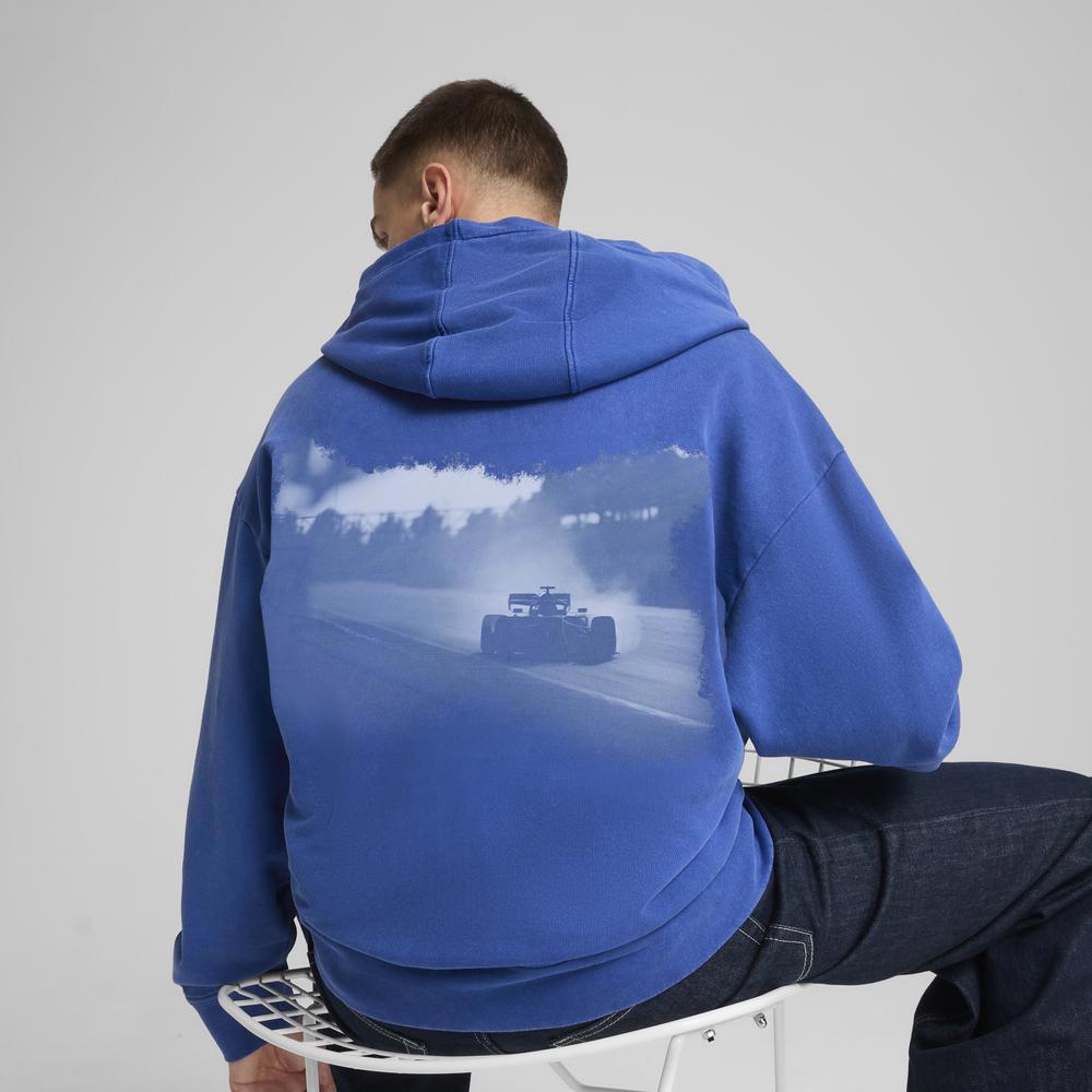 PUMA Formula 1系列圖樣連帽外套 男性