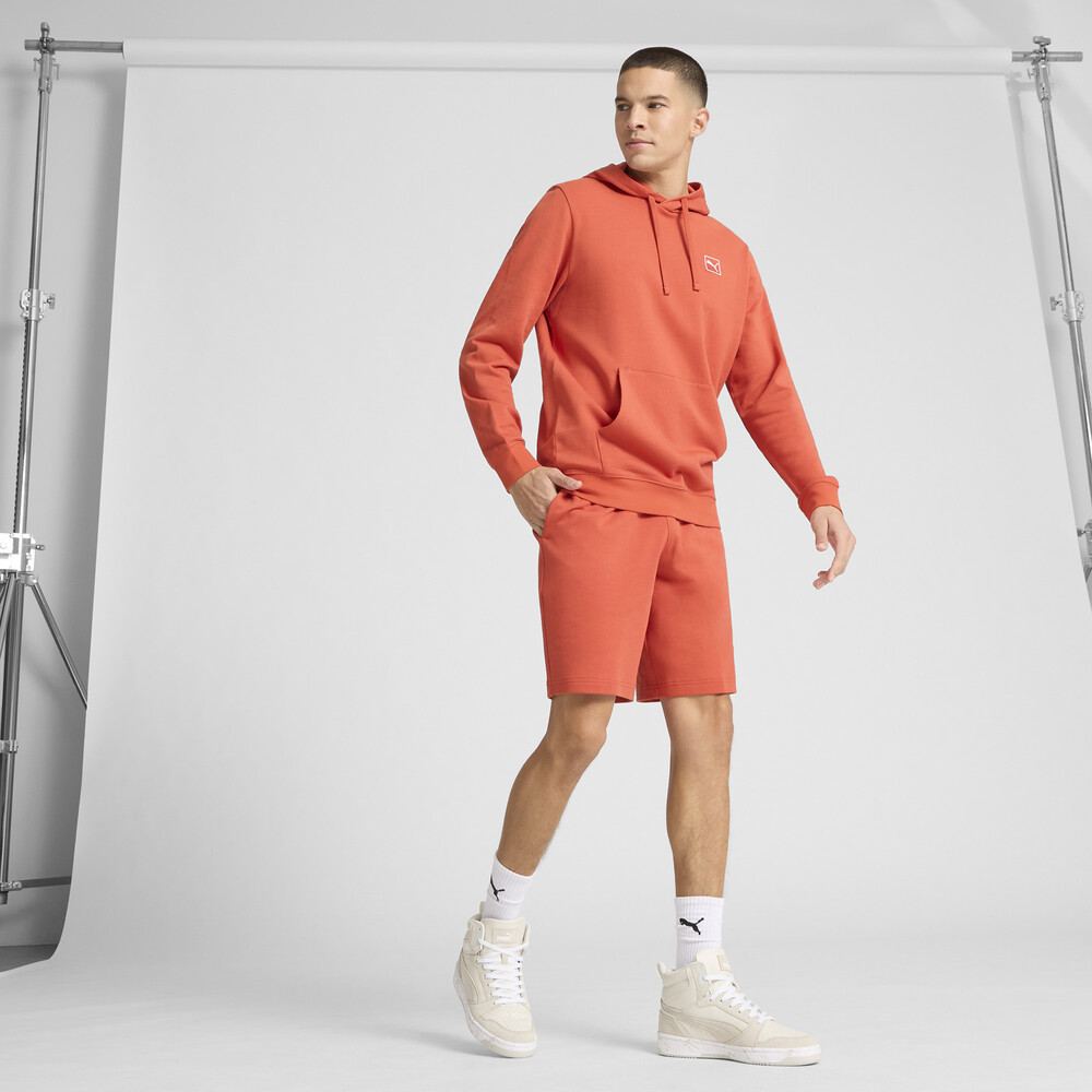 PUMA 基本系列ESS Elevated長厚連帽T恤 男性