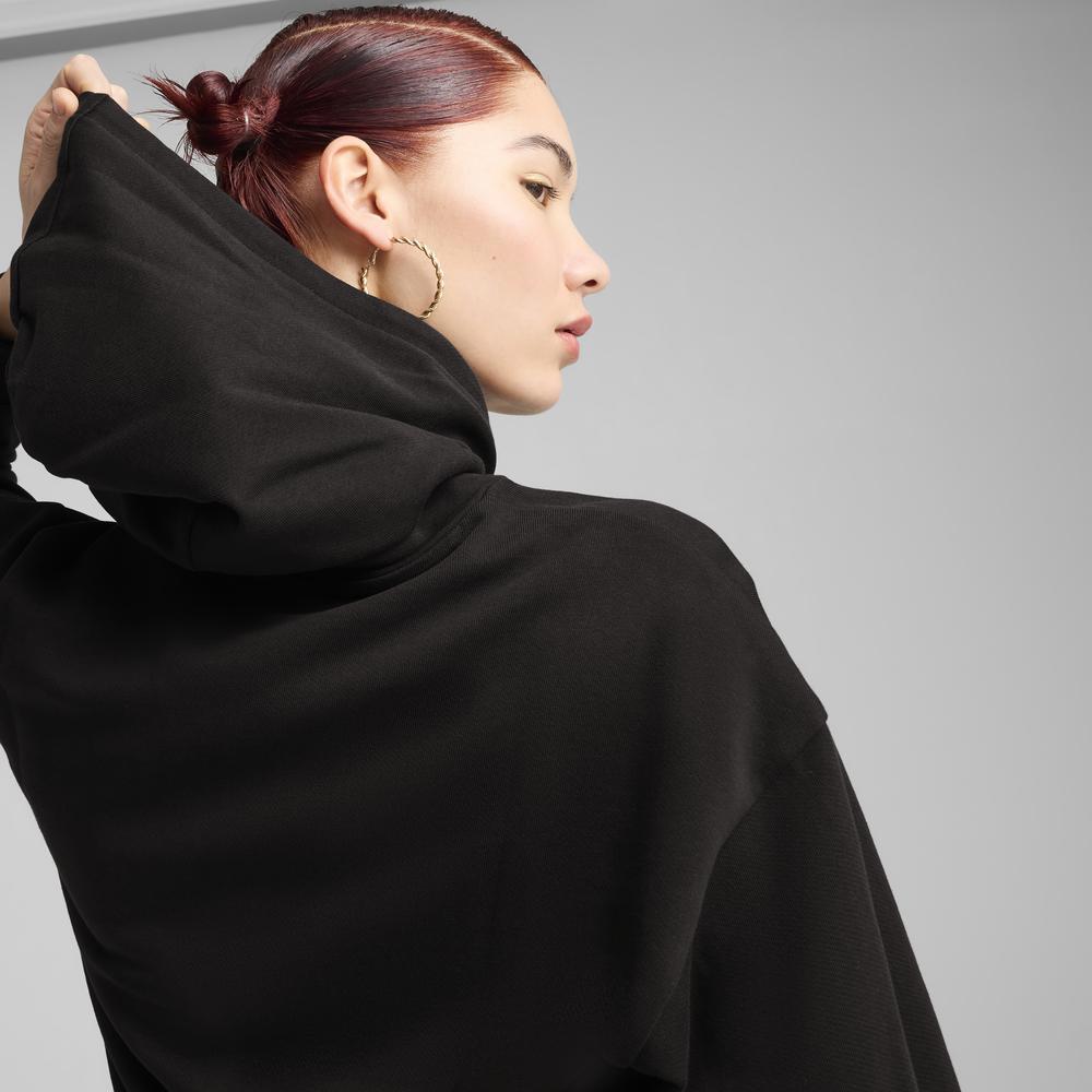 PUMA 基本系列ESS Elevated長厚連帽T恤 女性