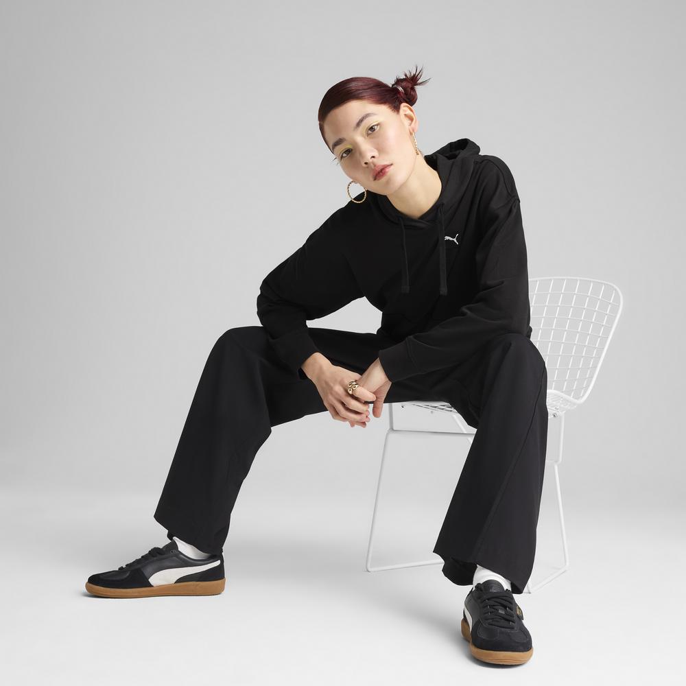 PUMA 基本系列ESS Elevated長厚連帽T恤 女性