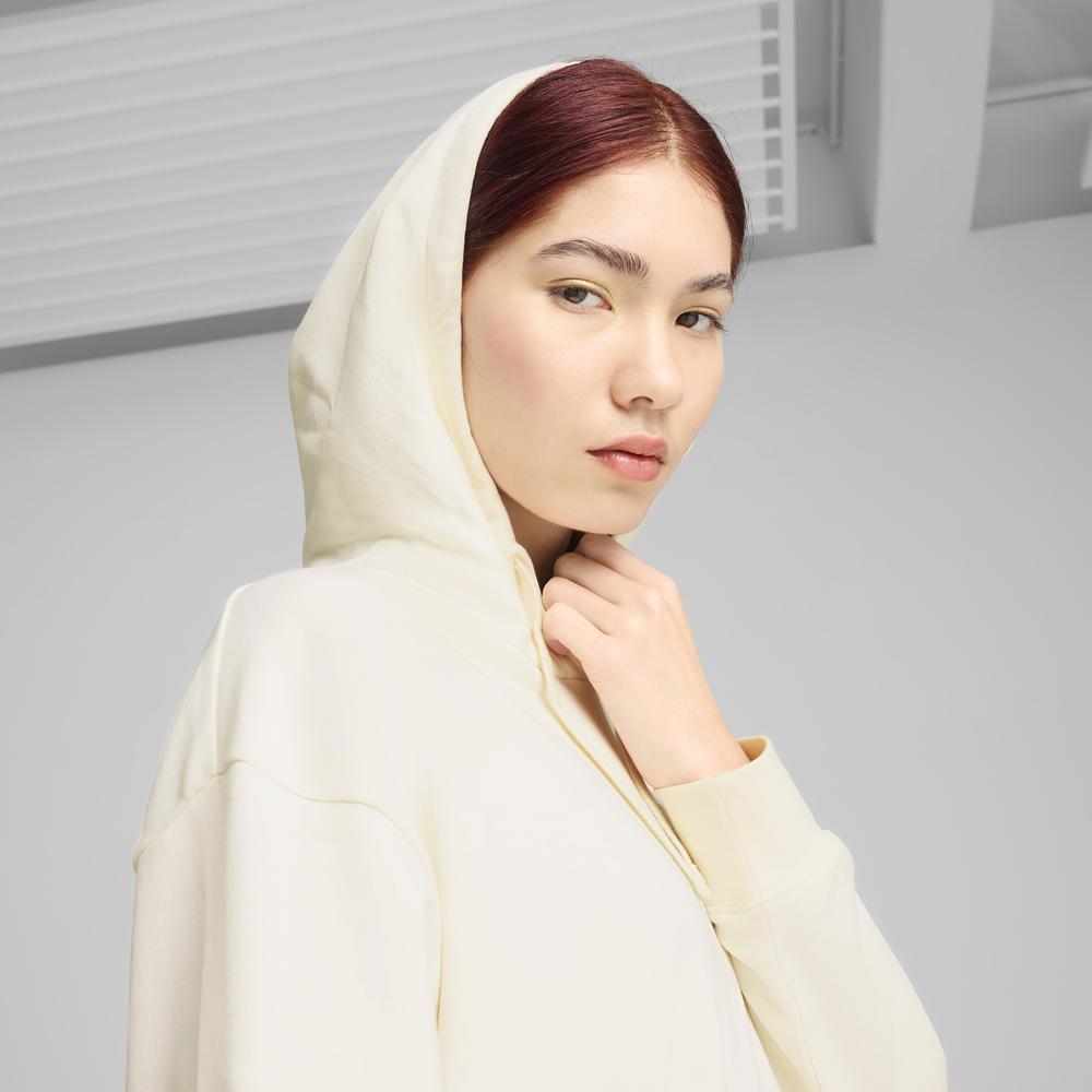 PUMA 基本系列ESS Elevated長厚連帽T恤 女性