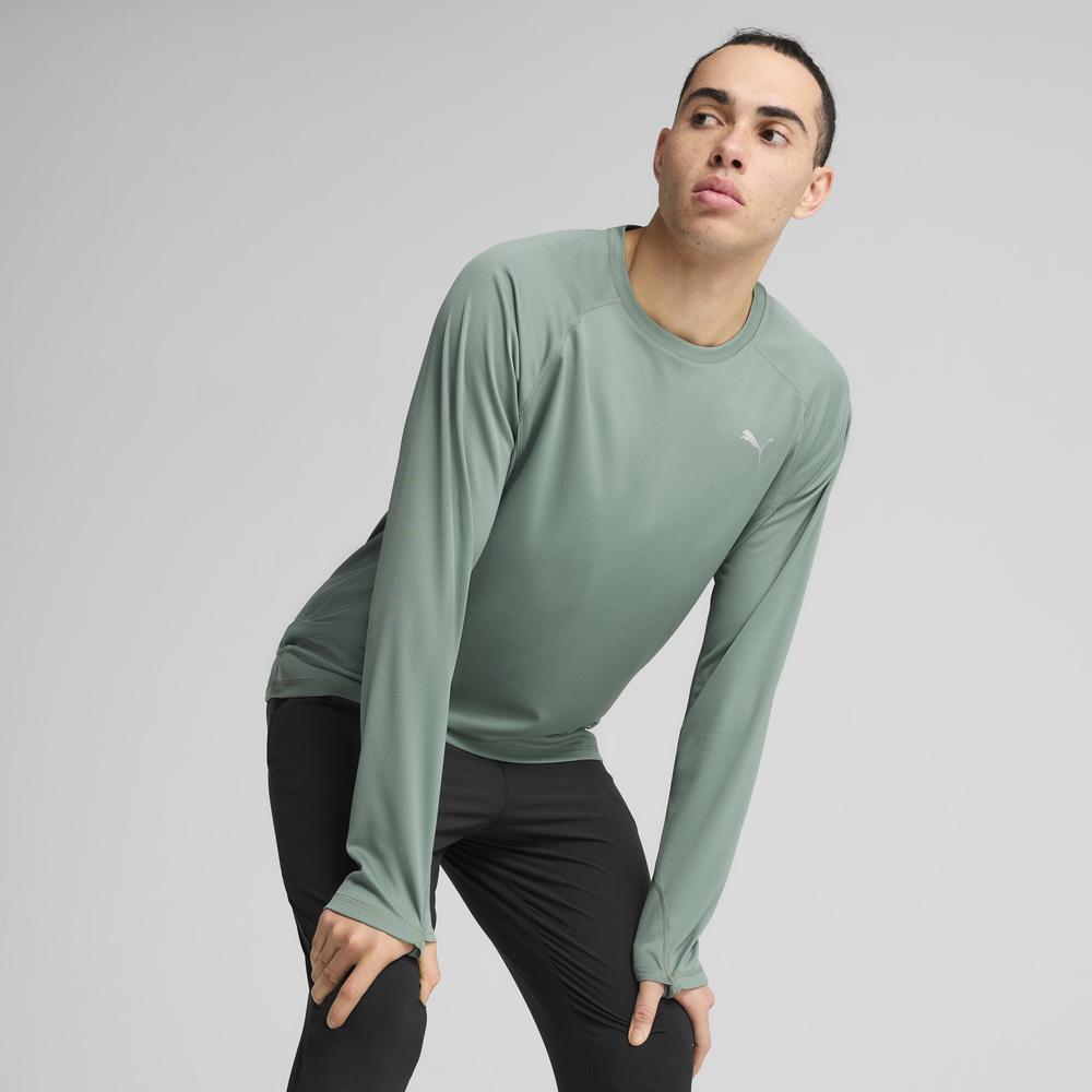 PUMA 跑步系列Velocity薄長T恤 男性