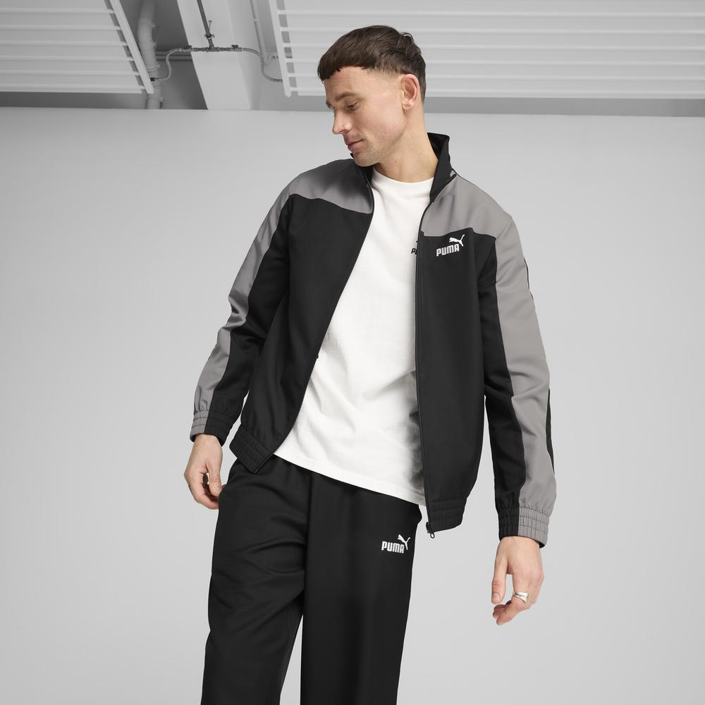 PUMA 基本系列撞色風衣套裝 男性