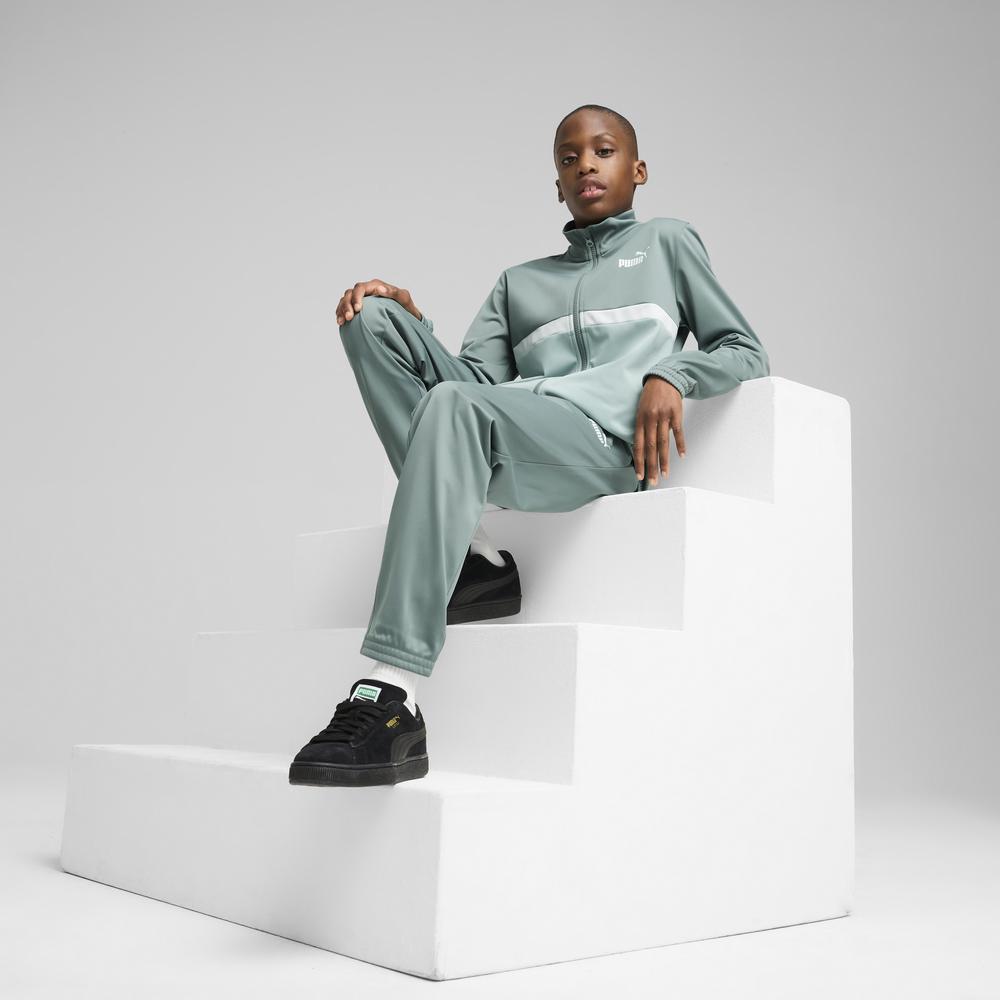 PUMA 基本系列撞色Poly套裝 男童