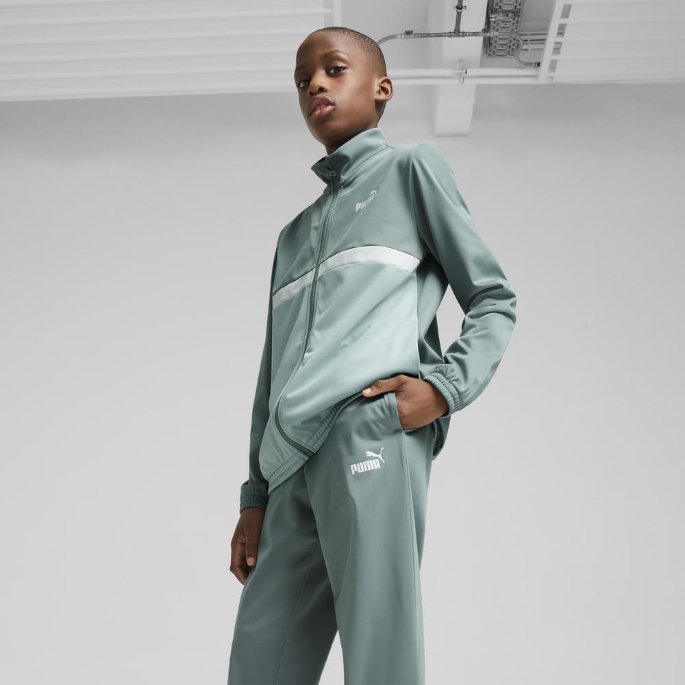 PUMA 基本系列撞色Poly套裝 男童