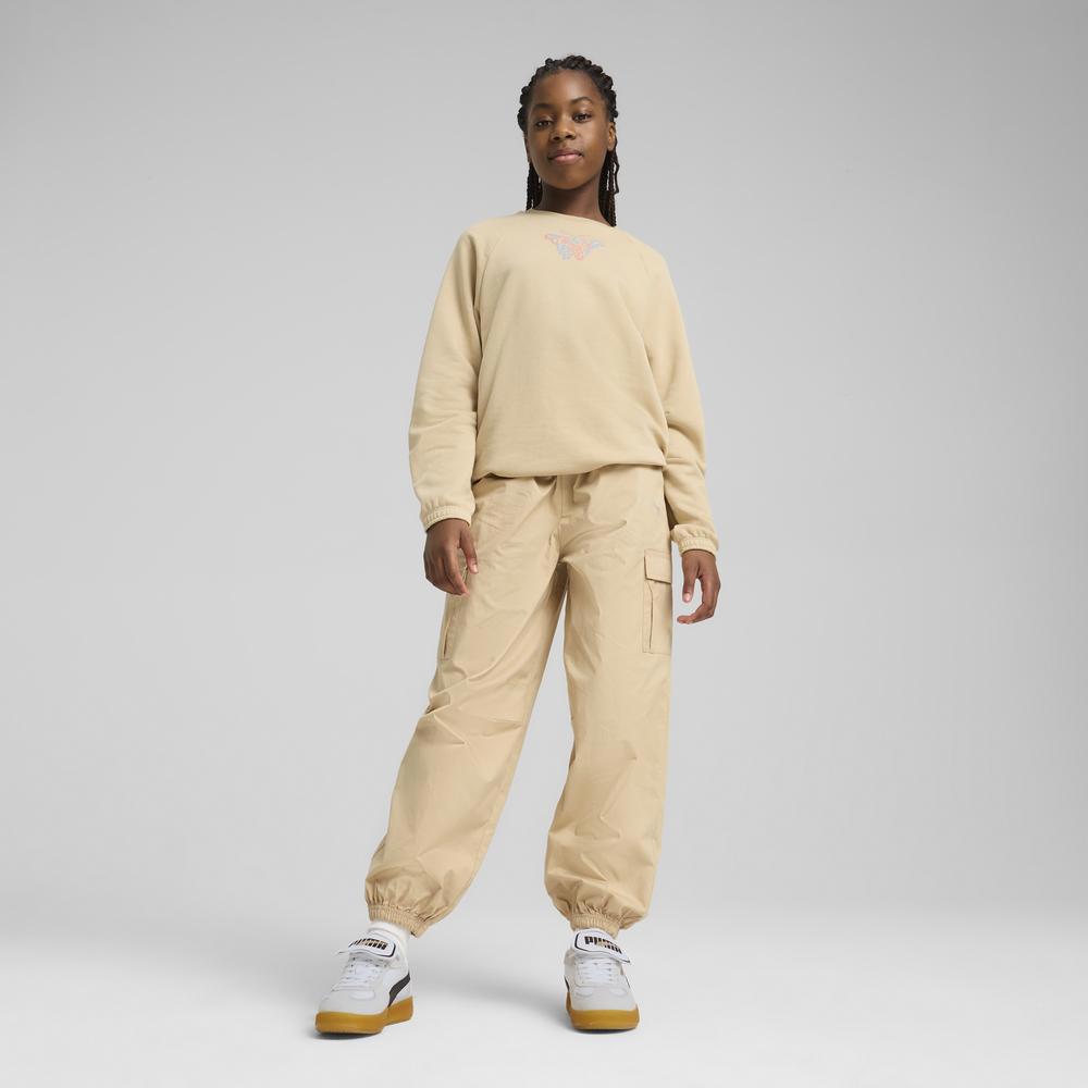 PUMA 基本系列Butterfly Vibe圓領衫 女童