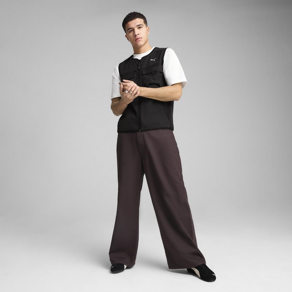 PUMA 流行系列PUMATECH工裝開襟背心 男性