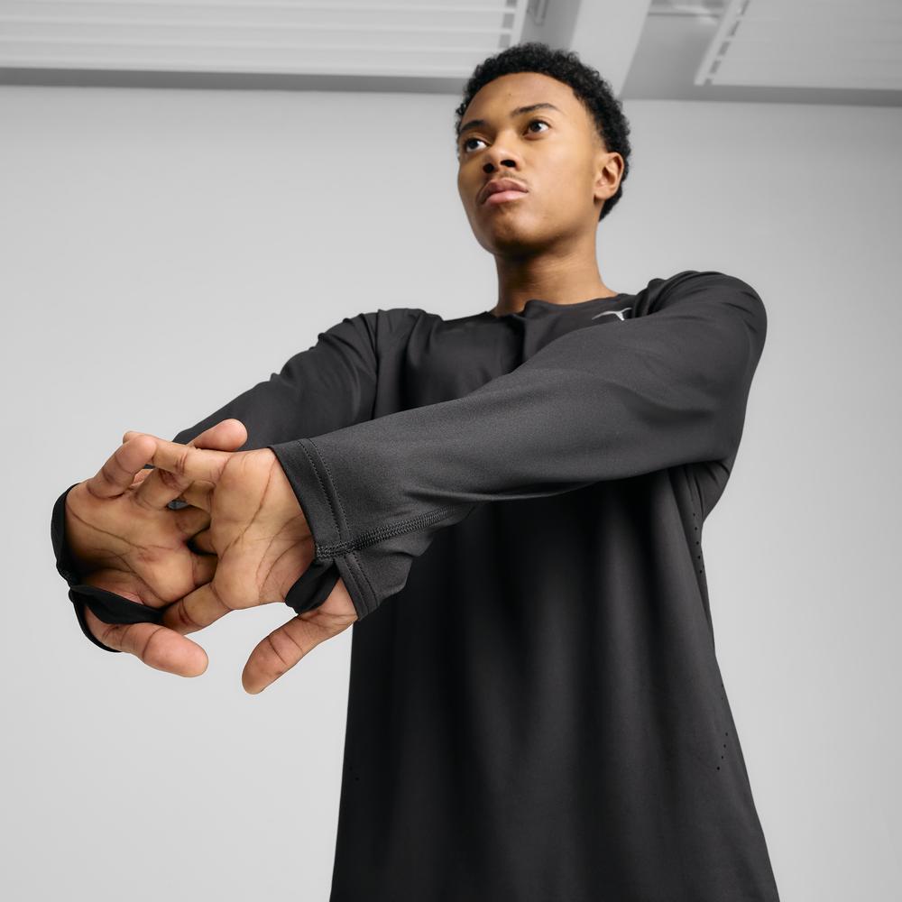 PUMA 跑步系列Cloudspun薄長T恤 男性