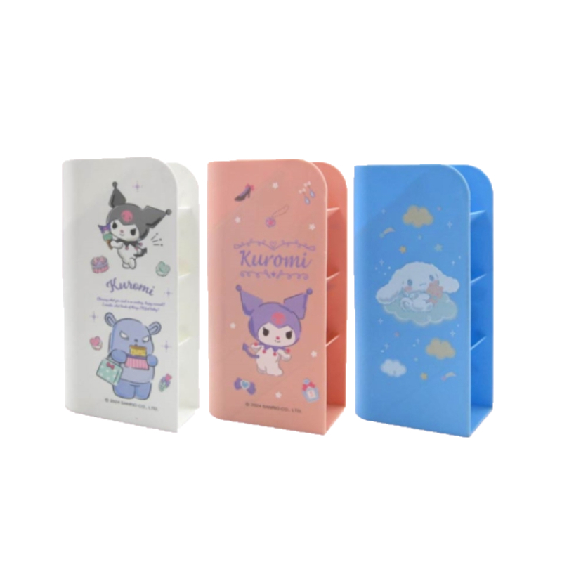 三麗鷗 書本式5格筆筒-酷洛米(隨機出貨)/大耳狗