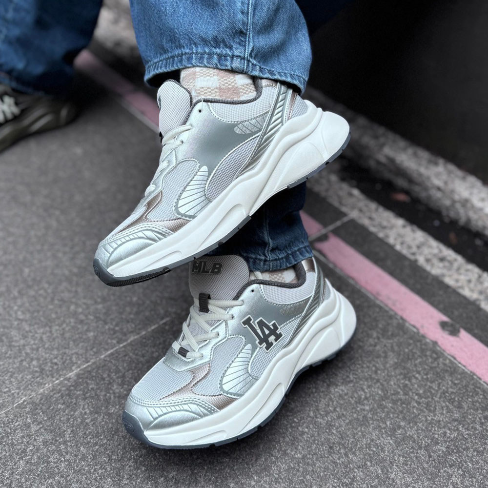 MLB 老爹鞋 運動休閒鞋 Chunky Jogger系列 洛杉磯道奇隊 (3ARNA065N-07GRL)