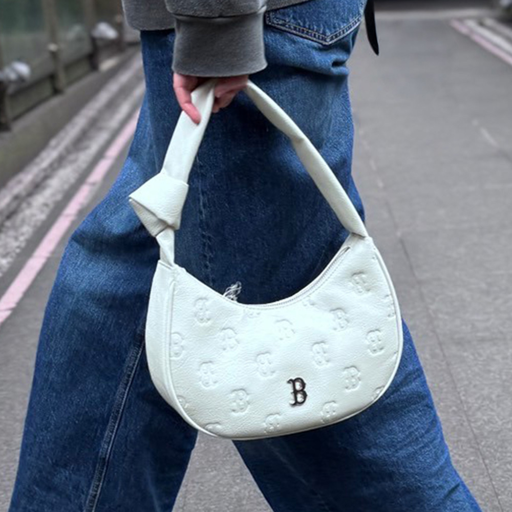 MLB Korea MLB 腋下包 肩背包 Monogram系列 波士頓紅襪隊 (3ABQMV15N-43WHS